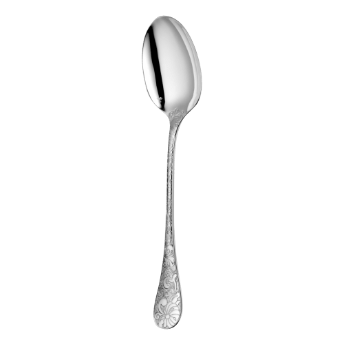 christofle Sterling Silver Serving Spoon Jardin d'Eden