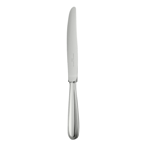 christofle Sterling Silver Standard Luncheon Knife Perles