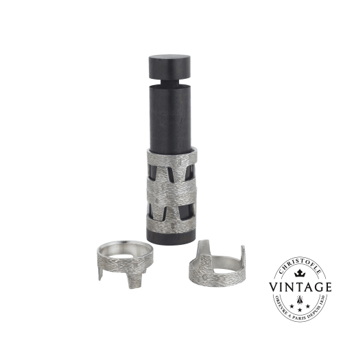 christofle Vintage Silvered Egg Cup & Napkin Ring Children Set Totem