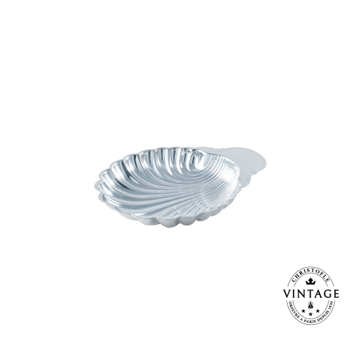 christofle Vintage Silvered Extra Large Bowl Coquille