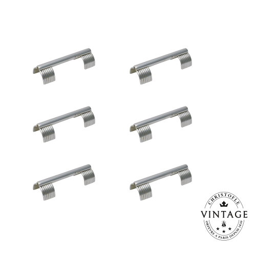 christofle Vintage Silvered Knife Holders - Set of 6 Arceau