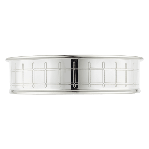 christofle Wine Bottle Drip Ring Silver plated Graphik