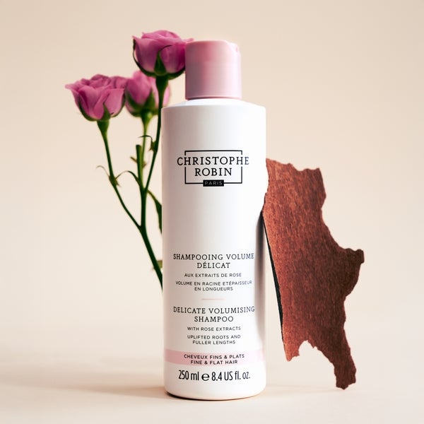 Christophe Robin Delicate Volumising Shampoo With Rose Extracts