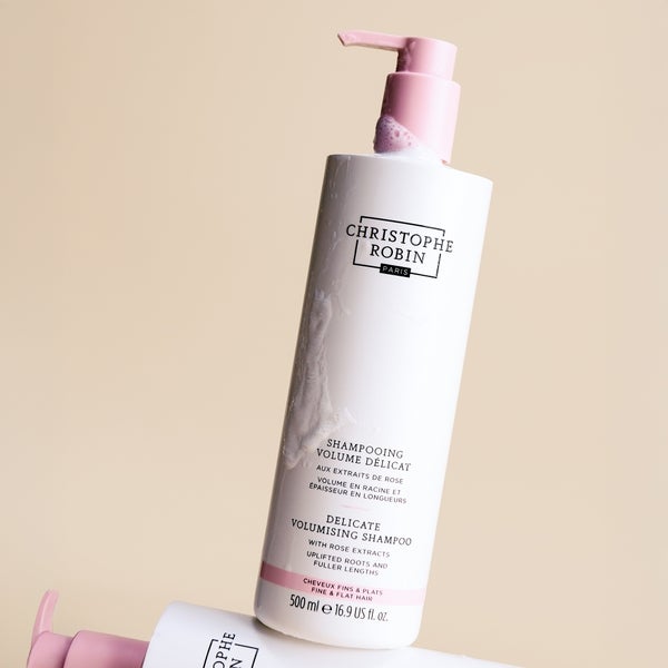 Christophe Robin Delicate Volumizing Shampoo With Rose Extracts 500ml