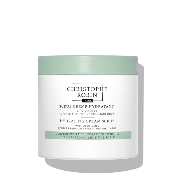 christophe robin Hydrating Cream Scrub with Aloe Vera