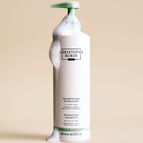 Christophe Robin Hydrating Shampoo With Aloe Vera 500ml
