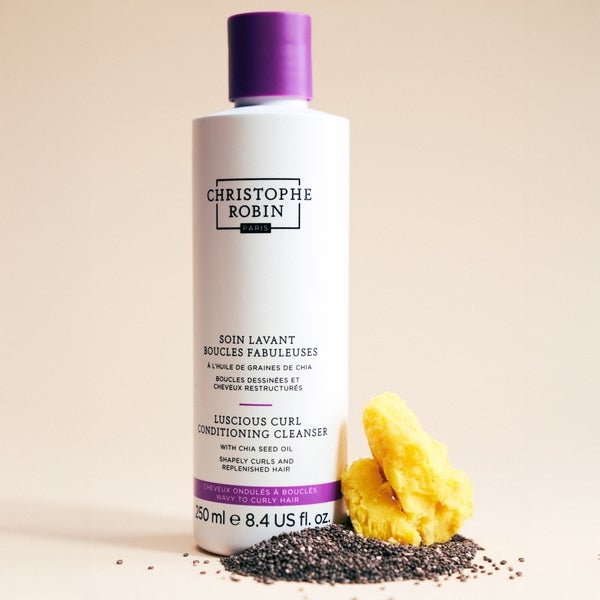 Christophe Robin Luscious Curl Conditioning Cleanser With Chia Seed Oil