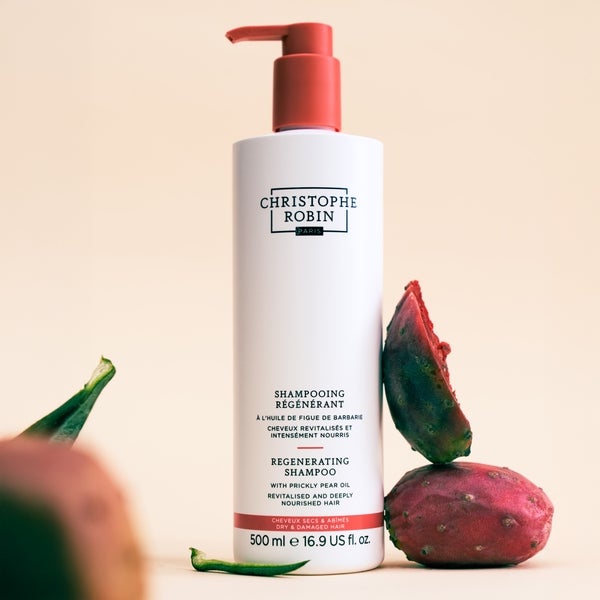 Christophe Robin Regenerating Shampoo With Prickly Pear Oil 500ml
