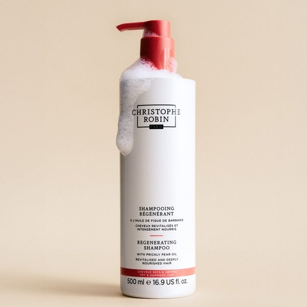 Christophe Robin Regenerating Shampoo With Prickly Pear Oil 500ml