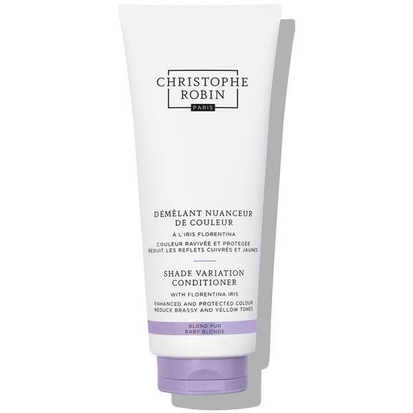 christophe robin Shade Variation Conditioner With Florentina Iris Baby Blonde