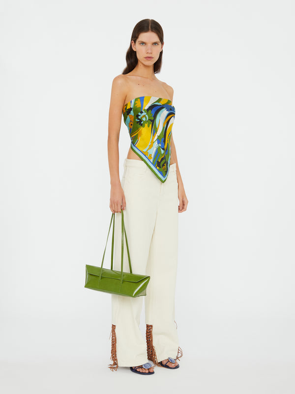 Christopher Esber Acidic Floral Silk Scarf Acidic Floral Print