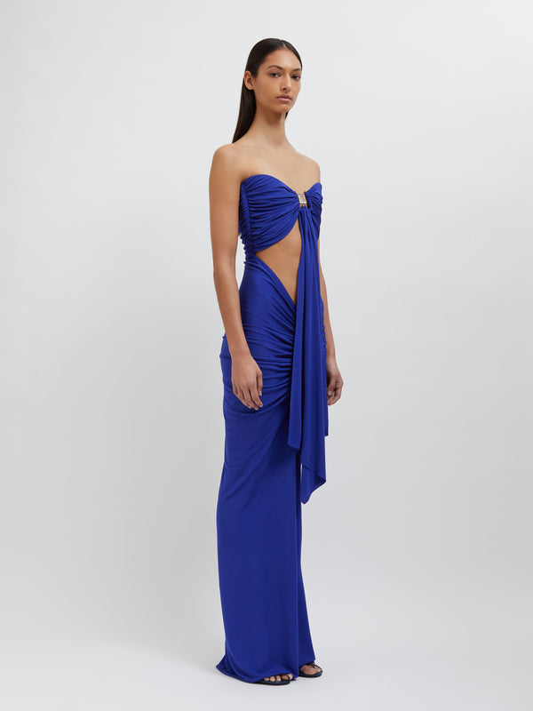 Christopher Esber Bezel Quartz Disconnect Dress Sodalite Bezel Quartz Disconnect Dress Mahogany Bezel Quartz Disconnect Dress Evergreen Bezel Quartz Disconnect Dress Bottle Green