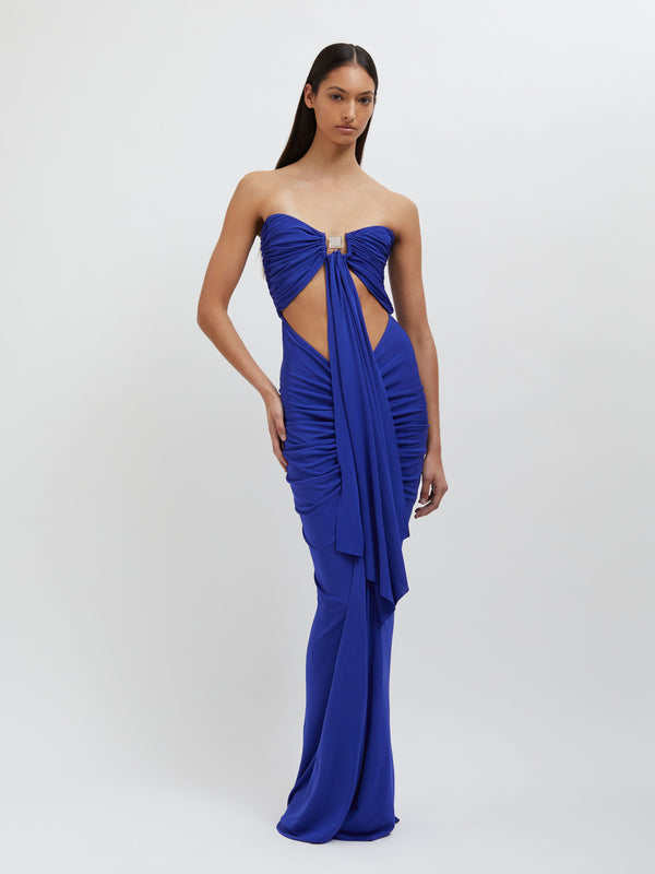 Christopher Esber Bezel Quartz Disconnect Dress Sodalite Bezel Quartz Disconnect Dress Mahogany Bezel Quartz Disconnect Dress Evergreen Bezel Quartz Disconnect Dress Bottle Green