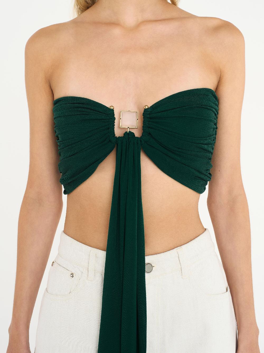 christopher esber Bezel Quartz Drape Top evergreen Bezel Quartz Drape Top white Bezel Quartz Drape Top sodalite Bezel Quartz Drape Top black