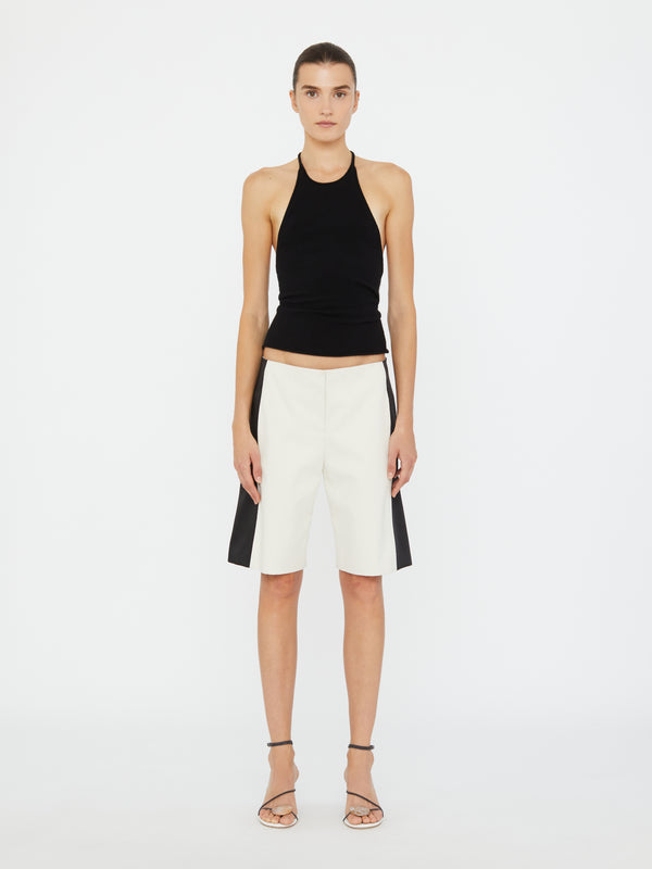 Christopher Esber Cashmere Rae Halter Tank Black Cashmere Rae Halter Tank Grey Marle