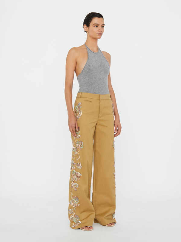 Christopher Esber Cashmere Rae Halter Tank Grey Marle Cashmere Rae Halter Tank Black