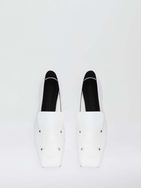 Christopher Esber Chisel Patent Loafer White Chisel Patent Loafer Black
