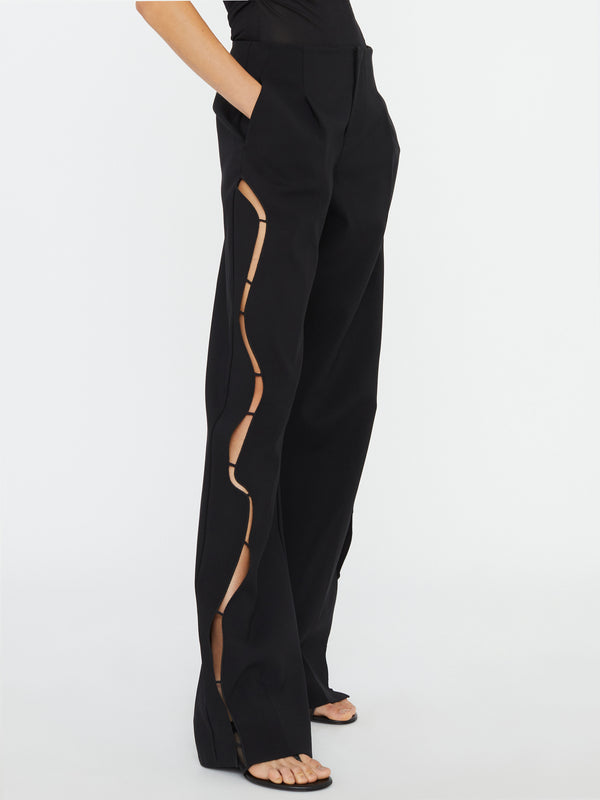 Christopher Esber Bitten Tailored Trouser Black