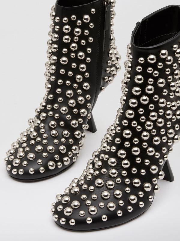 Christopher Esber Contoured Studded Boot Black