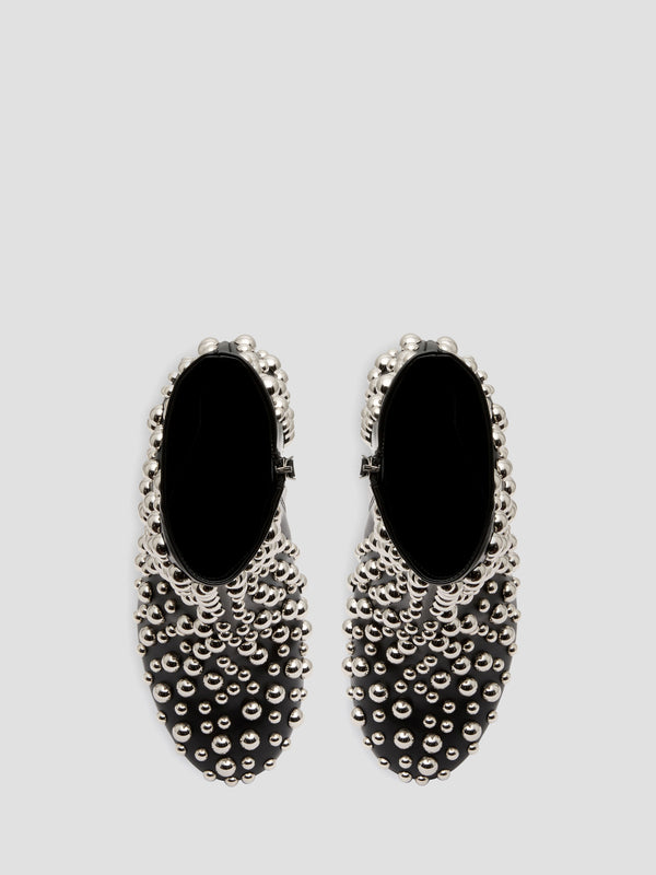 Christopher Esber Contoured Studded Boot Black