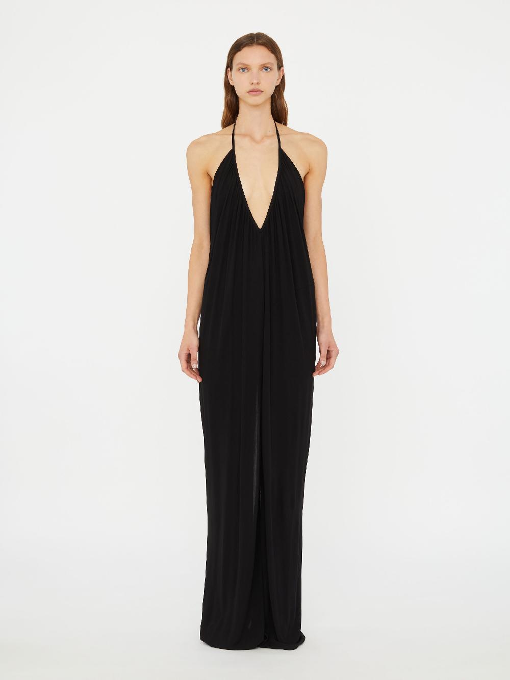 christopher esber Cowled Halter Jumpsuit black