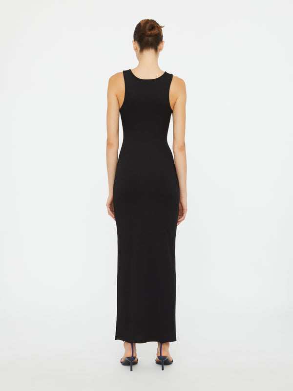 Christopher Esber Crystal Pin Tank Dress Black