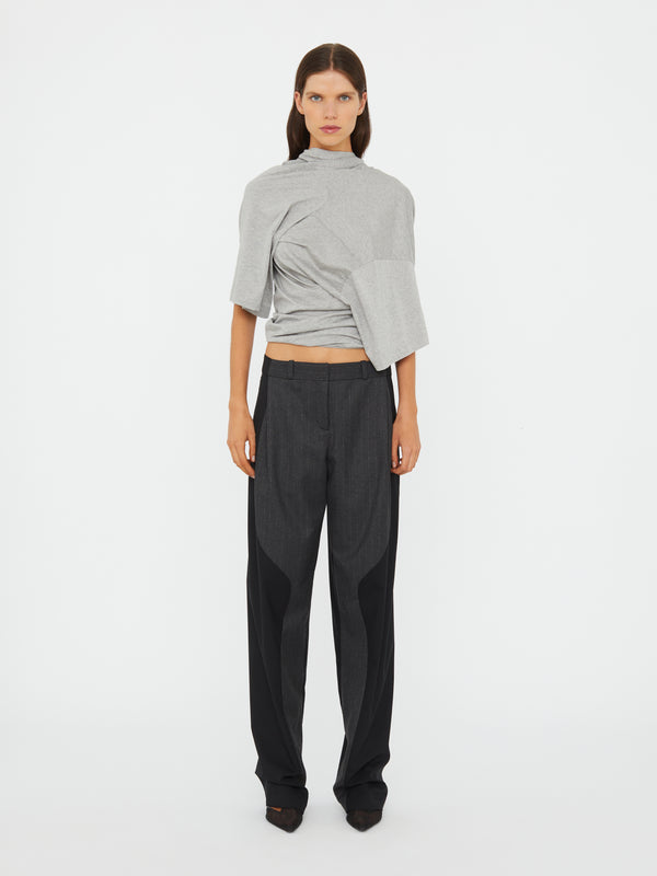 Christopher Esber Distort Tee Grey Marle