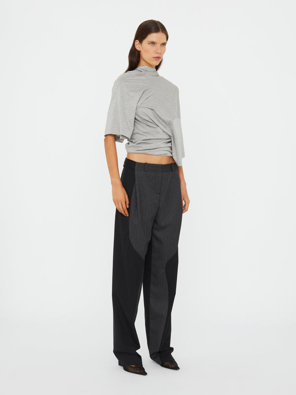 Christopher Esber Distort Tee Grey Marle