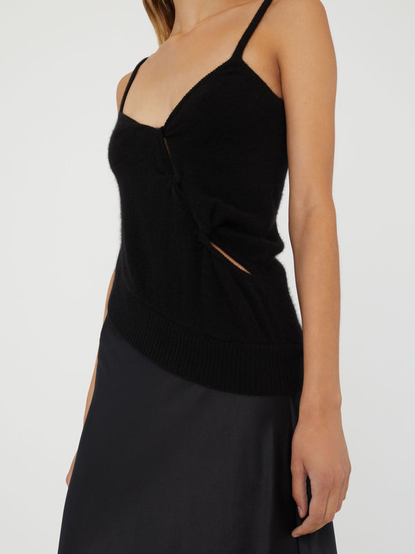 Christopher Esber Entwined Duo Dress Black