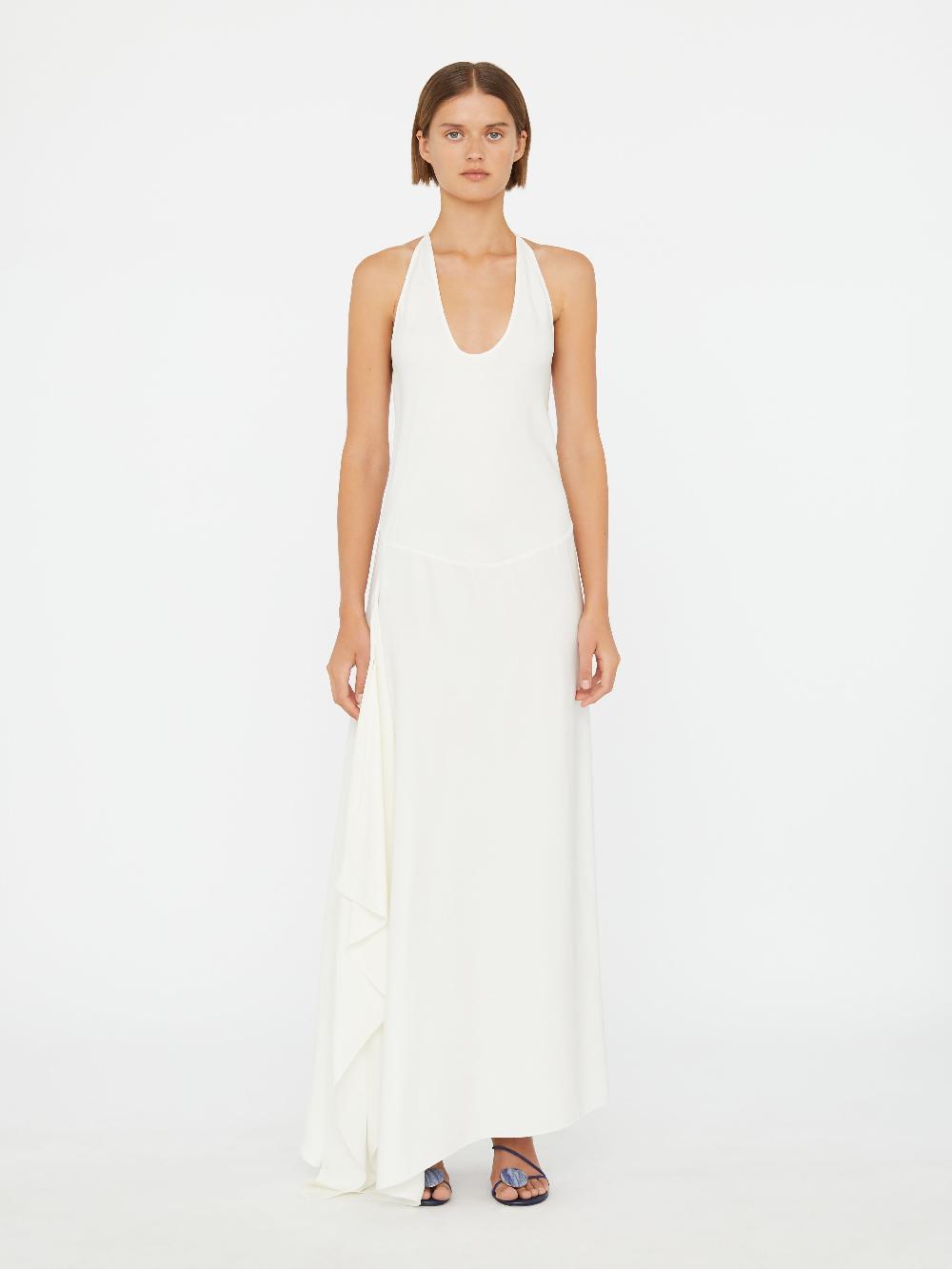 christopher esber Floating Split Dress white