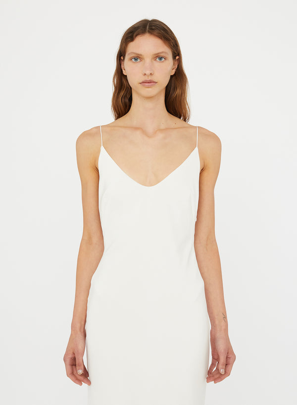 Christopher Esber Ilona Silk Gown White