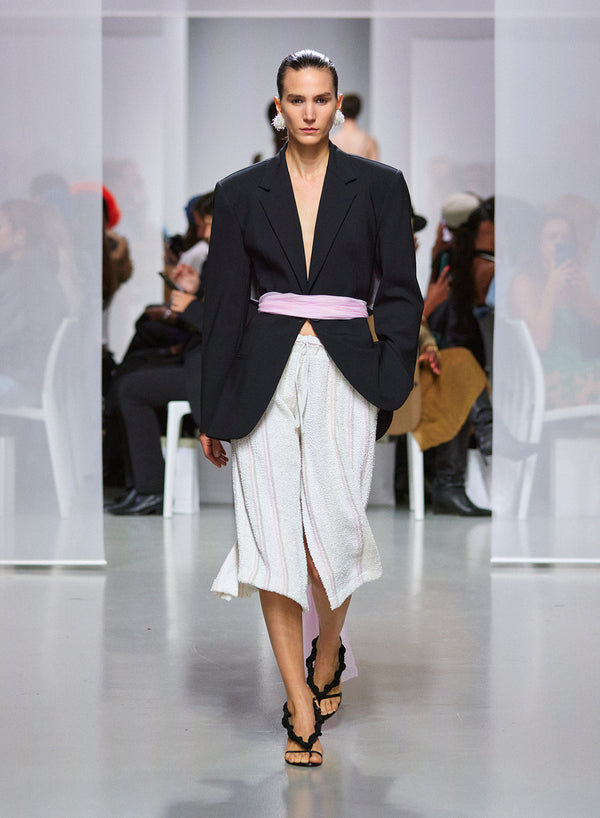 Christopher Esber Intimate Bow Back Blazer Black