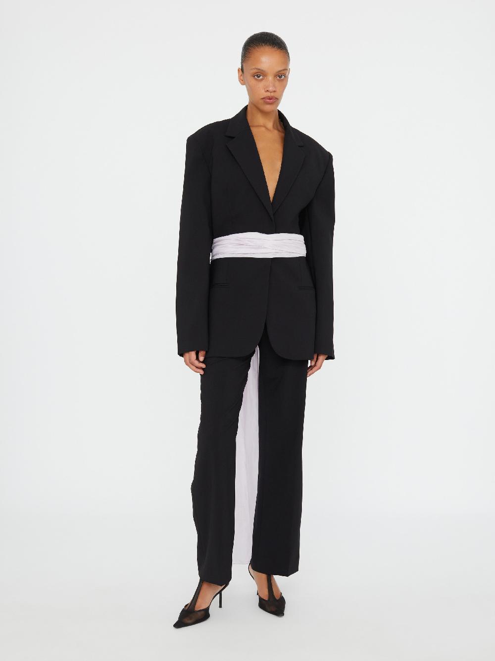 christopher esber Intimate Bow Back Blazer black