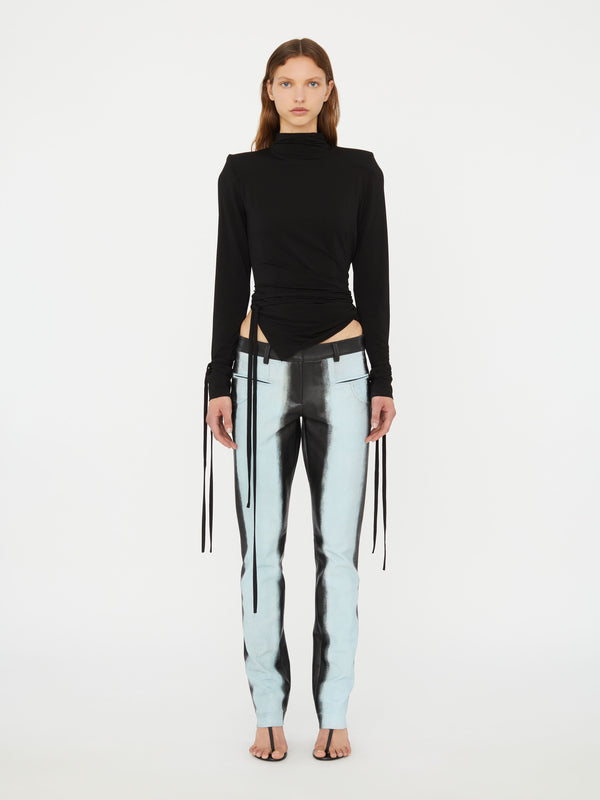 Christopher Esber Inverted Swept Shirt Black