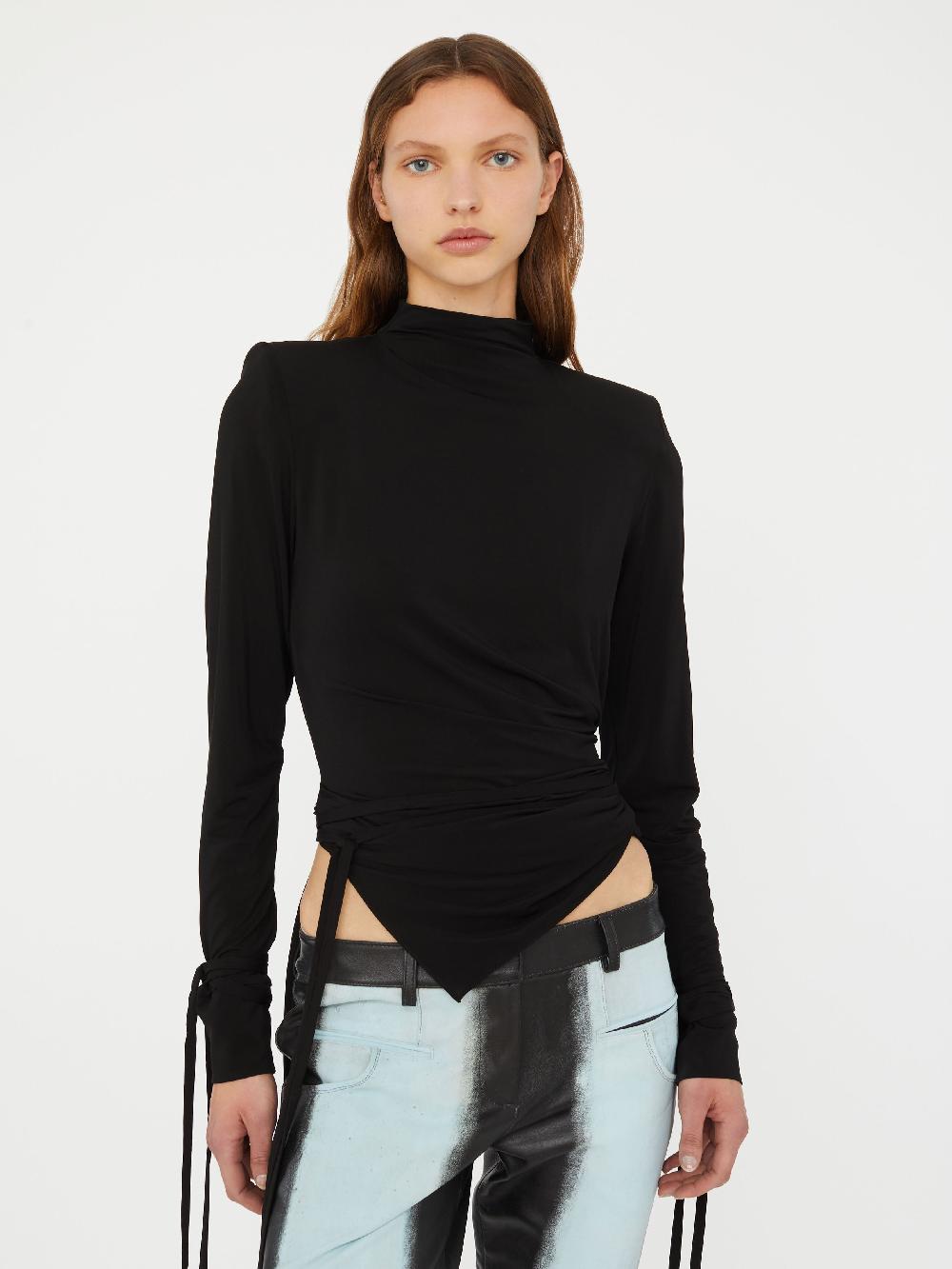 christopher esber Inverted Swept Shirt black