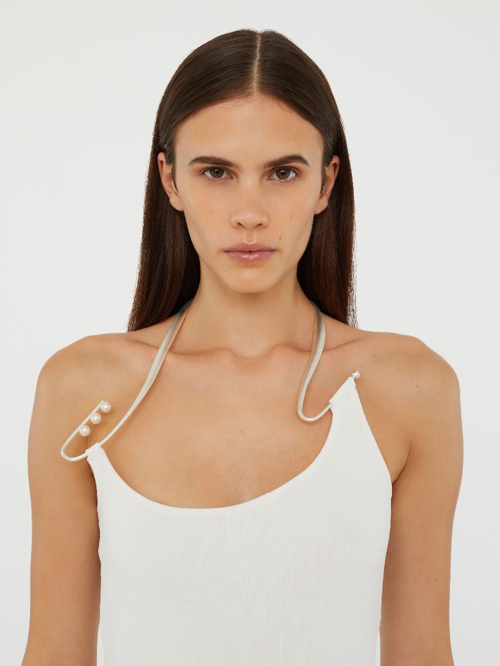 christopher esber Levitate Knit Top white