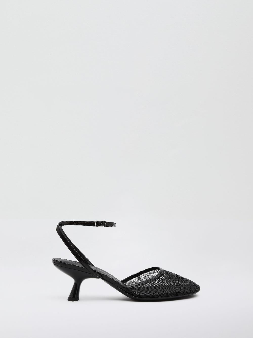 christopher esber Sheer Mesh Mary Jane Heel black