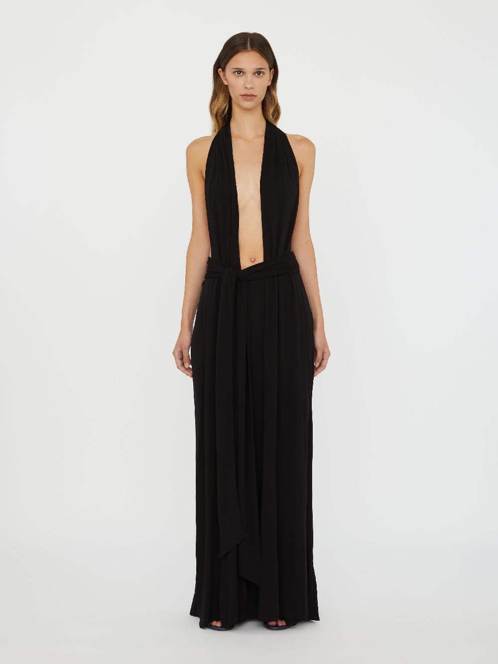 christopher esber Trapeze Gown black