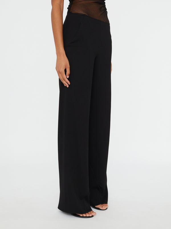 Christopher Esber Traverse Bias Trouser Black