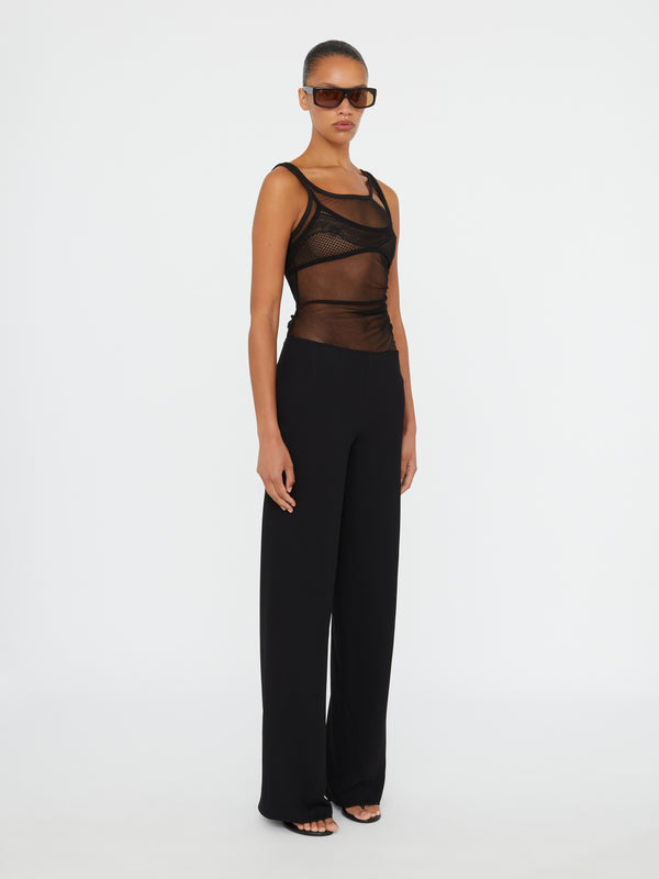 Christopher Esber Traverse Bias Trouser Black