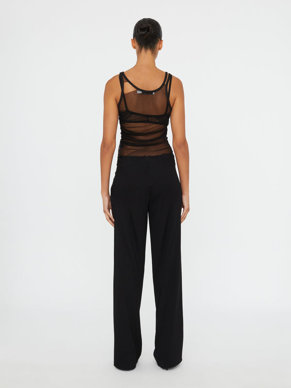 Christopher Esber Traverse Bias Trouser Black