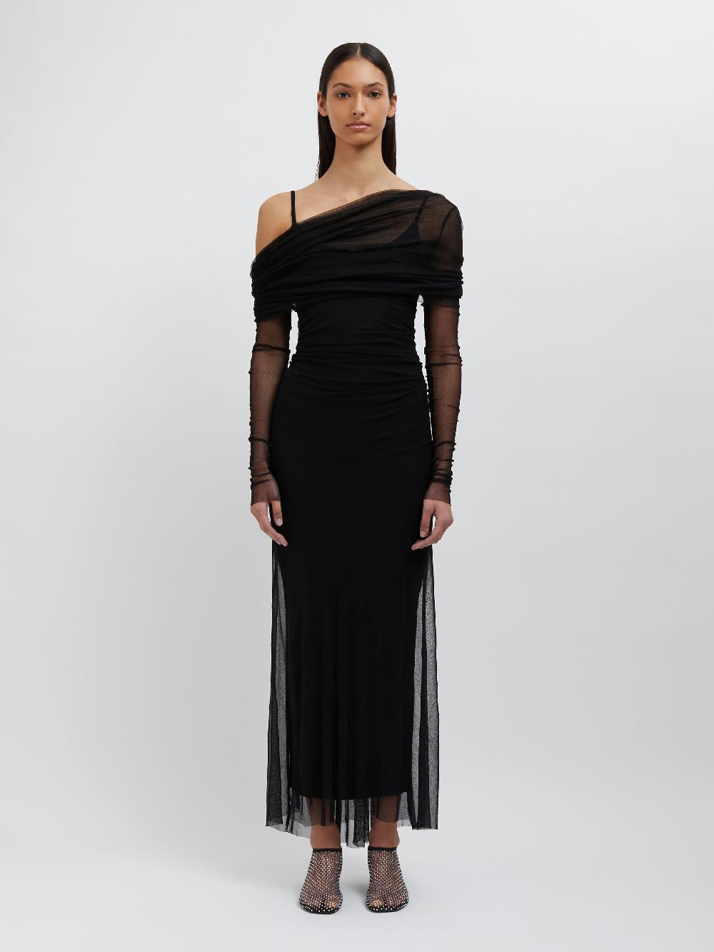 christopher esber Veiled Dress black
