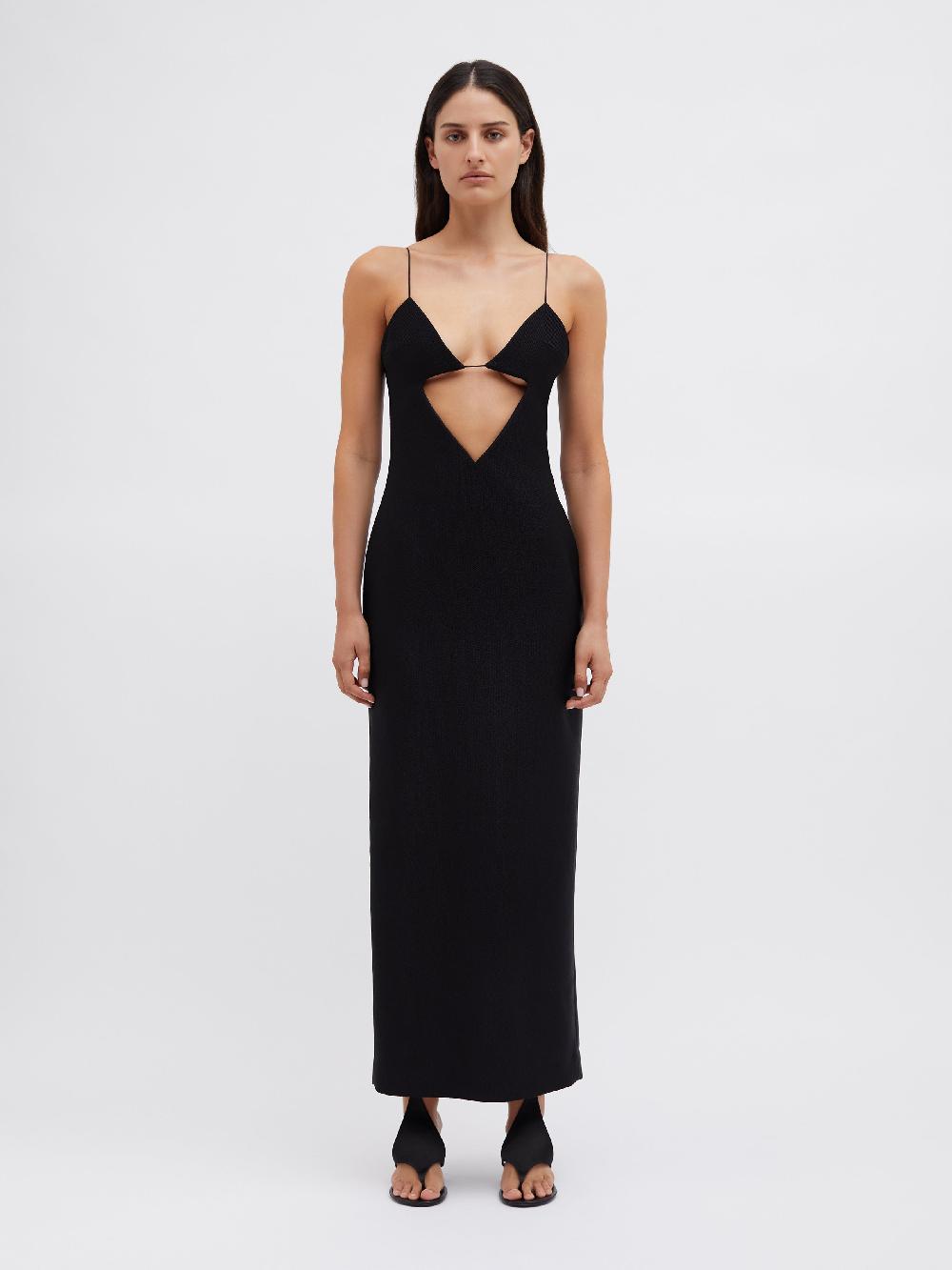 christopher esber Volcan Cami Dress black