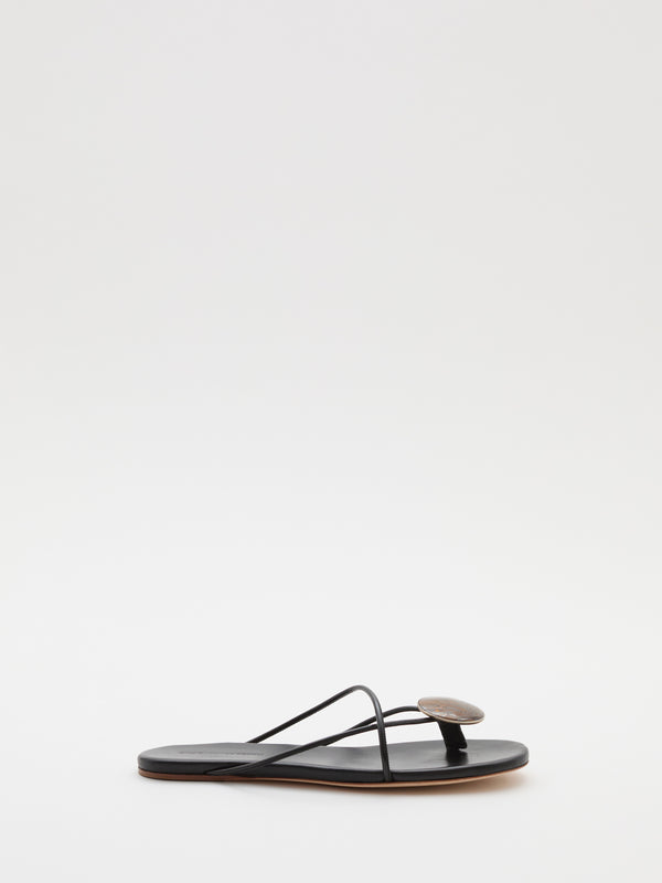 Christopher Esber Doma Stoned Flat Black Tigers Eye Doma Stoned Flat Natural Tigers Eye