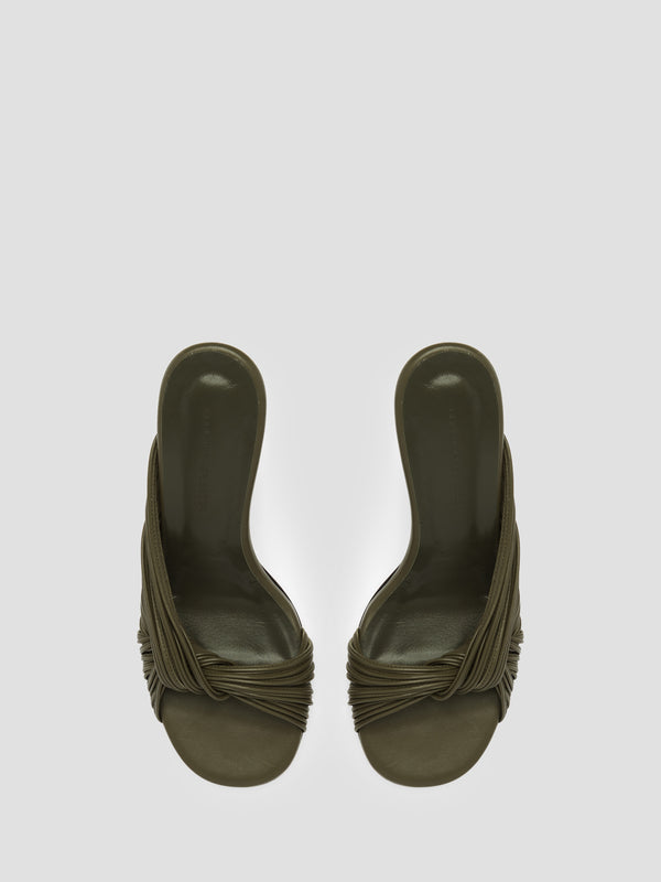 Christopher Esber Fender Mule Khaki Fender Mule Cigar Fender Mule Russet