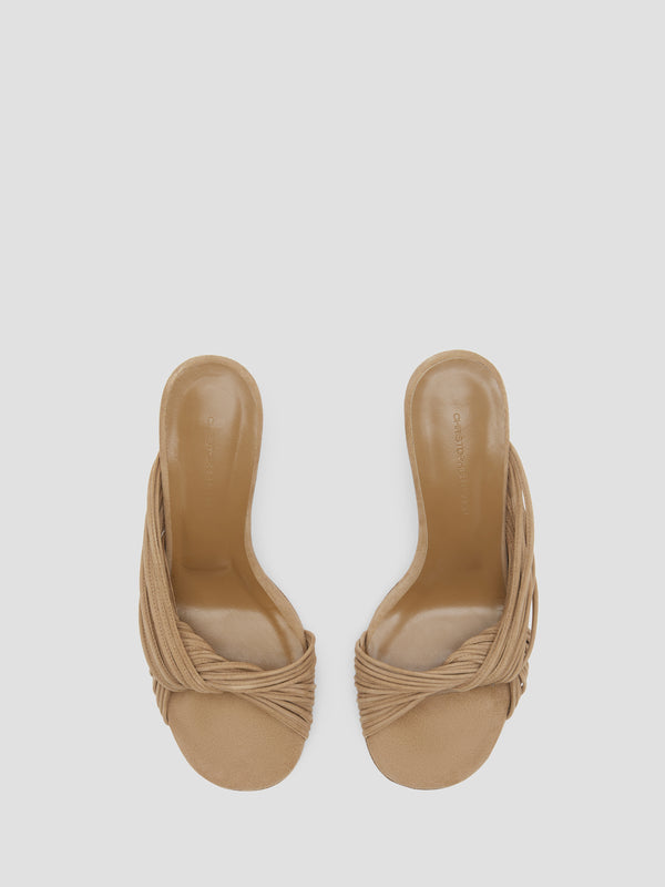 Christopher Esber Fender Suede Mule Cigar Fender Suede Mule Russet Fender Suede Mule Khaki