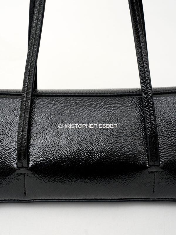 Christopher Esber Gondola Patent Mini Tote Black Gondola Patent Mini Tote Vermillion