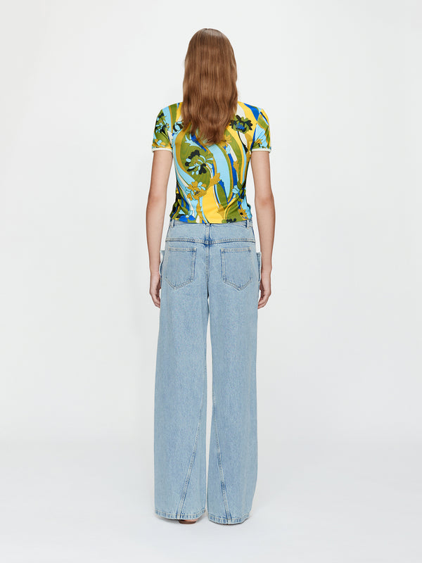 Christopher Esber Manta Sting Denim Jean Indigo Manta Sting Denim Jean Ecru