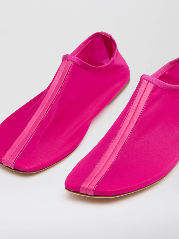 Christopher Esber Mesh Flat Rhodamine Pink Mesh Flat Black Mesh Flat White