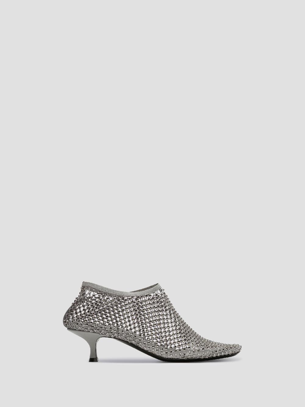christopher esber Minette Crystal Micro Heel slate grey